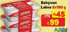 BAHÇIVAN LABNE 3X180 G